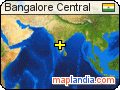 Bangalore Central satellite map