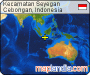 Kecamatan Seyegan satellite map