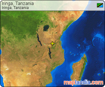 Iringa, Tanzania satellite map
